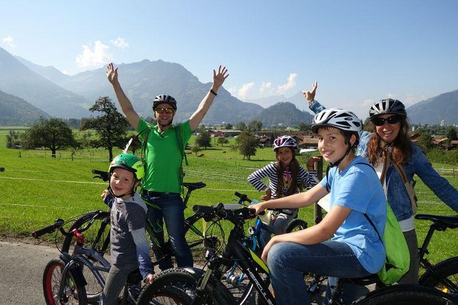 Interlaken 3-Hour Guided E-Bike Tour With a Farm and Ancient Villages Visit - Meeting Point and Tour Route