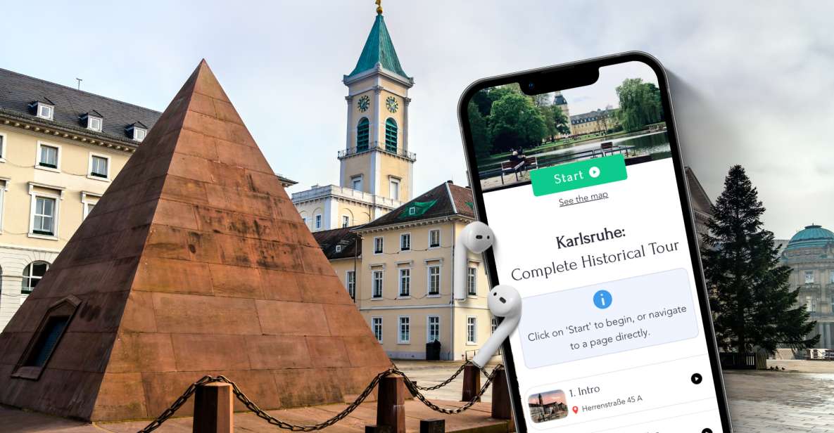 Karlsruhe: English Self-Guided Audio Tour on Your Phone - Tour Features