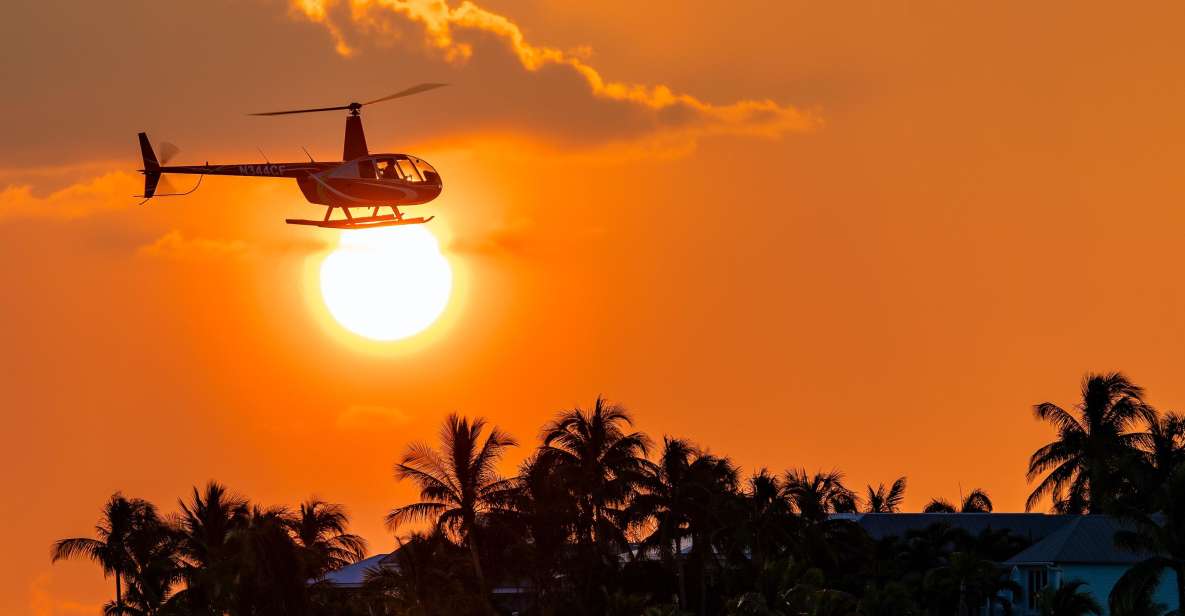 Key West: Helicopter Sunset Celebration - Highlights of the Tour