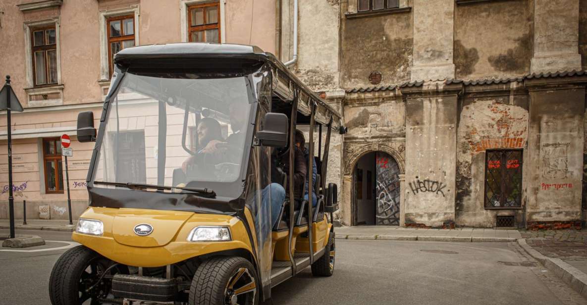 Krakow: City Tour Golf Cart & Schindlers Factory Guide Tour - Tour Experience