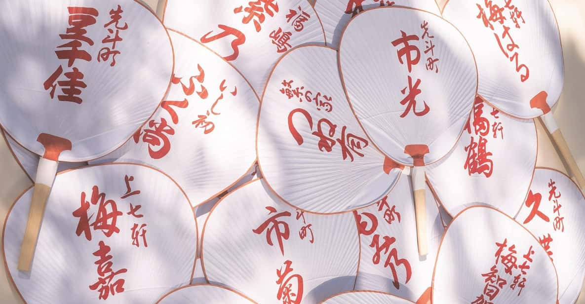 Kyoto: Explore & Create Your Own UCHIWA Review - Itinerary and Course Details