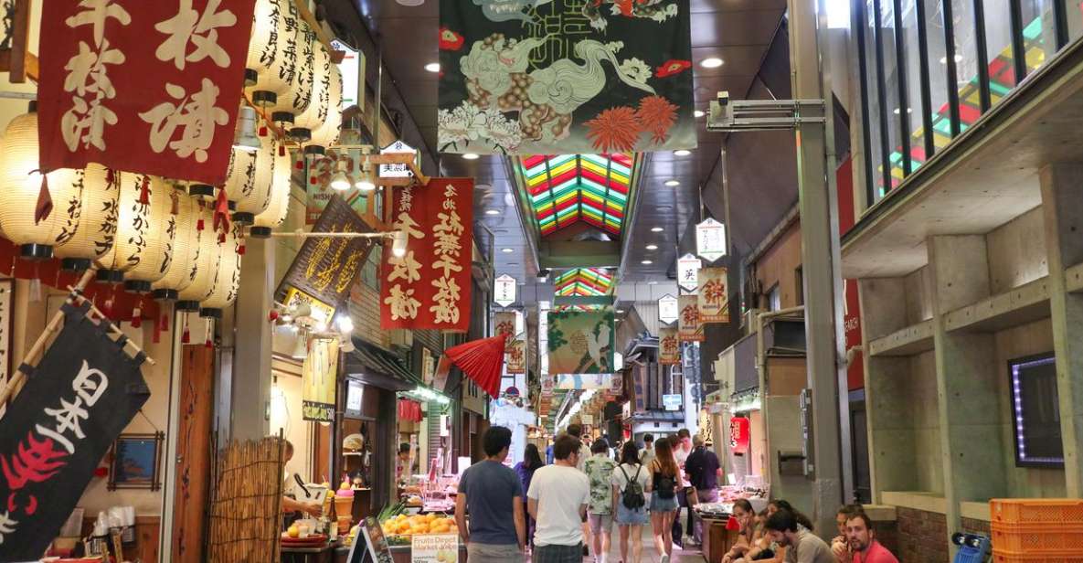 Kyoto: Walking Tour in Gion With Breakfast at Nishiki Market - Itinerary