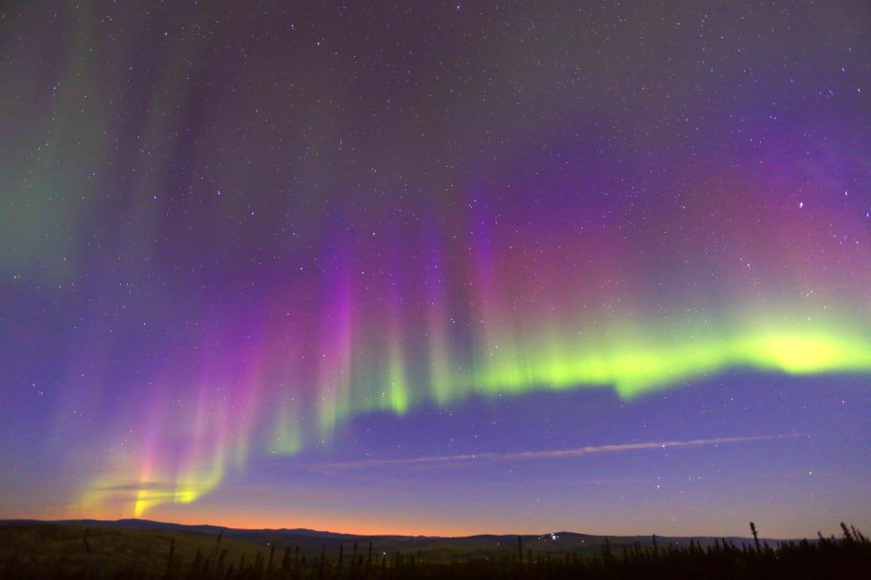 Late Night Yurt Dinner and Northern Lights - Alaskan Meal Highlight