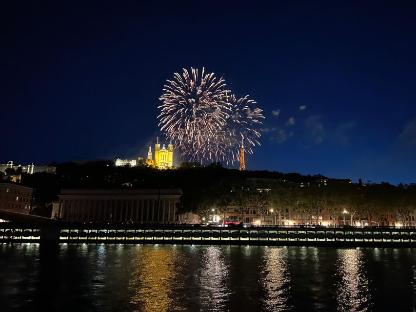 Lyon: Bastille Day Cruise With Appetizers and Fireworks - Tour Details