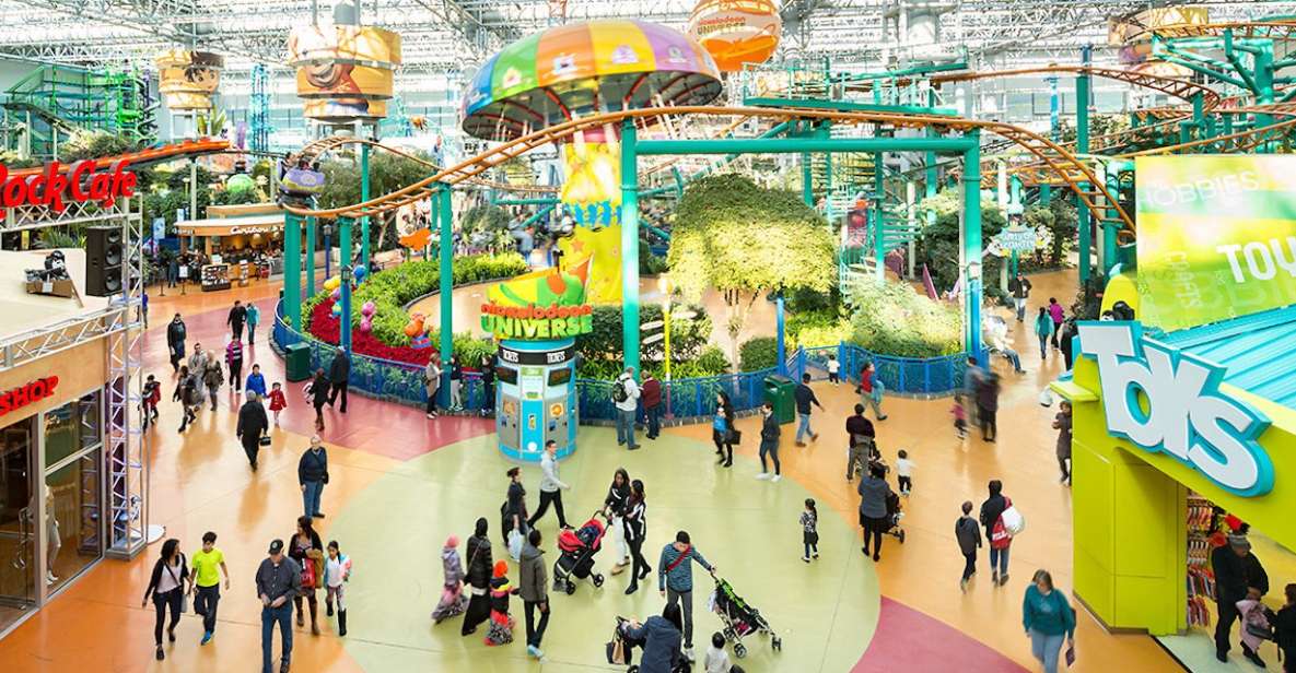 Mall of America: Nickelodeon Universe Unlimited Ride Pass - Location and Accessibility