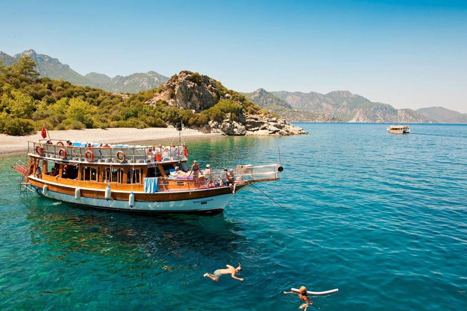 Marmaris: Boat Trip With Unlimited Drinks and BBQ Lunch - Detailed Itinerary