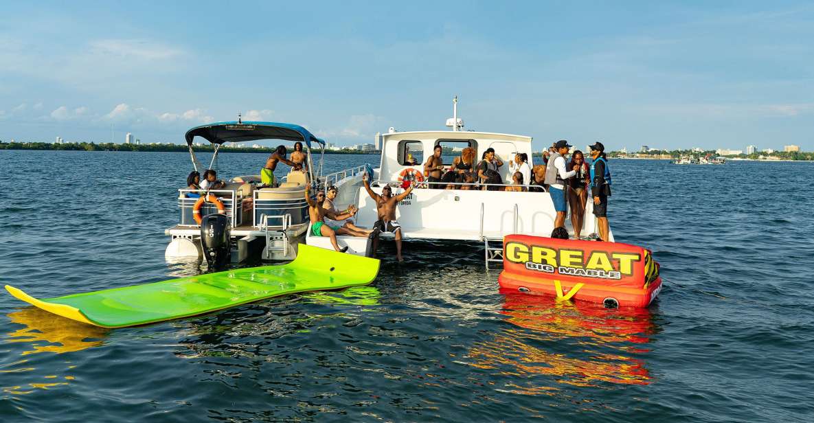 Miami: Adventure Cruise With Jetski, Tubing, and Drinks - Jet Ski Thrills