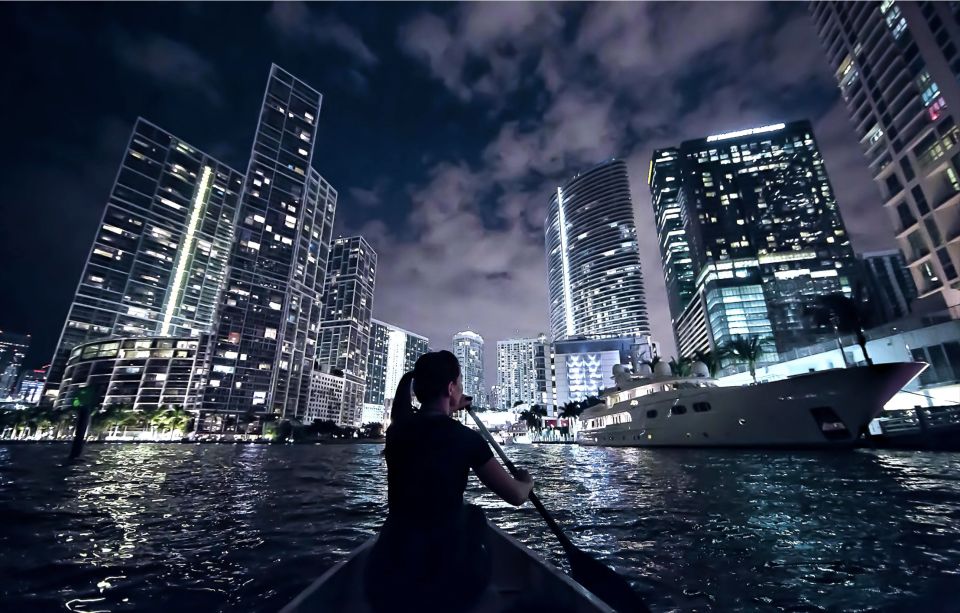 Miami: City Lights SUP or Kayak Night Tour - Experience Highlights