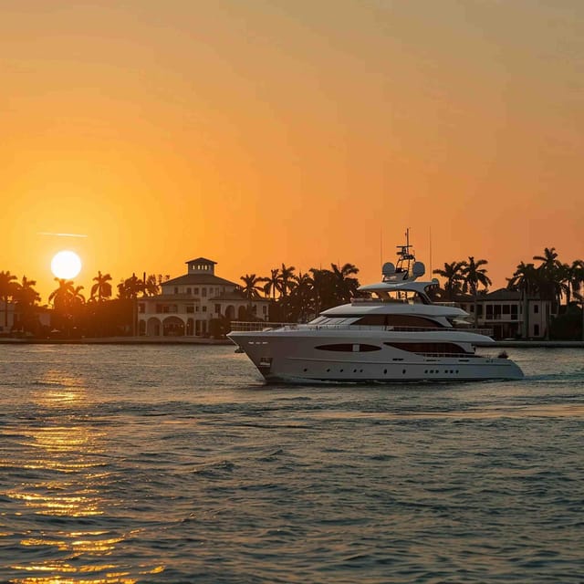 Miami: Scenic Cruise With Bar on Board - Experience and Itinerary