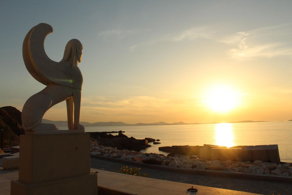 Naxos Town: Sunset Mythology Tour With Wine - Exploring the Venetian Castle District