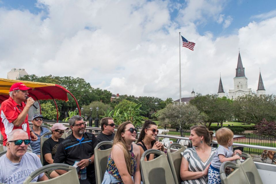 New Orleans: City Sightseeing Hop-On Hop-Off Bus Tour - Itinerary and Stops