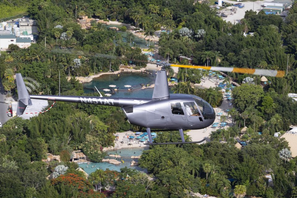 Orlando: Narrated Helicopter Flight Over Theme Parks - Highlights of the Flight