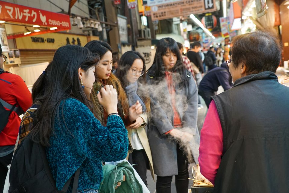 Osaka: 2-Hour Kuromon Market Walking Street Food Tour - Itinerary Highlights