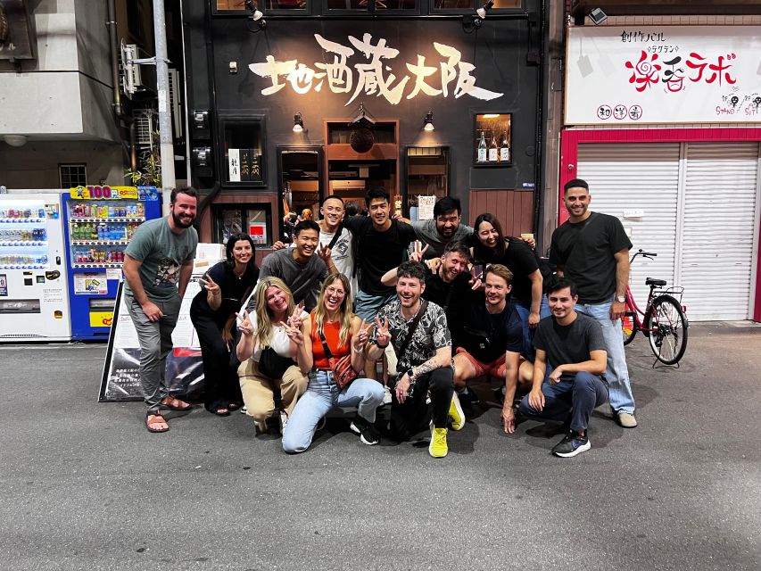 Osaka: Izakaya Bars Guided Walking Tour - Local Culture and Nightlife