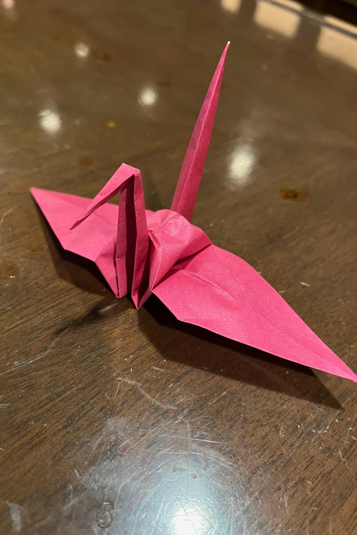 Osaka ; Japanese Origami Experience: Learn to Fold a Crane - Class Features