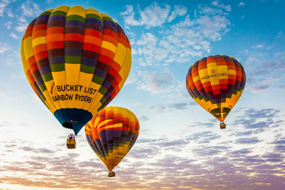 Phoenix: Hot Air Balloon Flight With Champagne - Highlights of the Experience