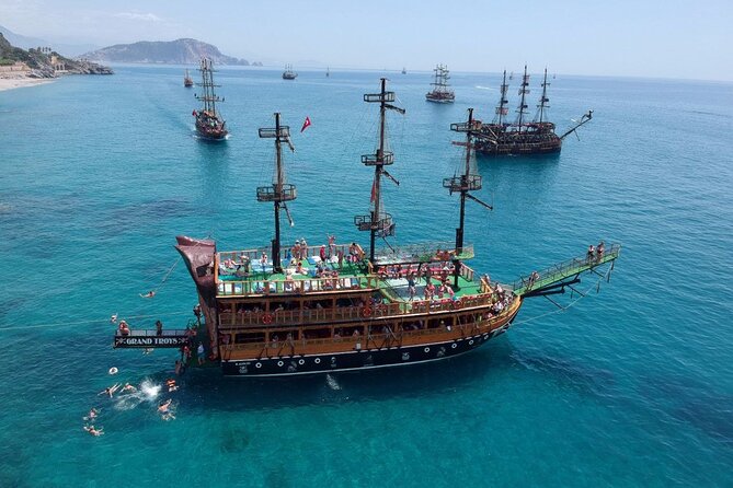 Pirate Boat Tour With Foam Party in Alanya - Duration of the Tour