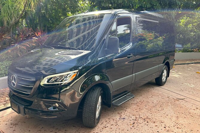 Puerto Rico Island Wide Private Transfers, 11Pax Lux Sprinter Van - Included Services and Fees