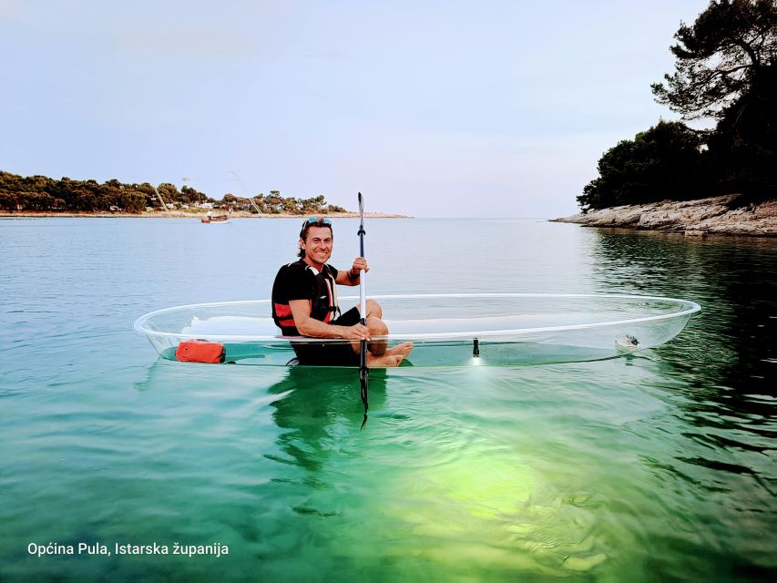 Pula: Big Blue Cave Sunset/Night Tour in a Transparent Kayak - Experience Highlights