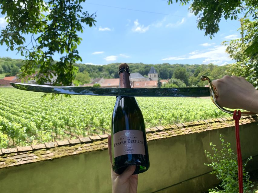 Reims: Sabrage Technique Workshop and Champagne Tasting - Wielding the Golden-Handled Saber