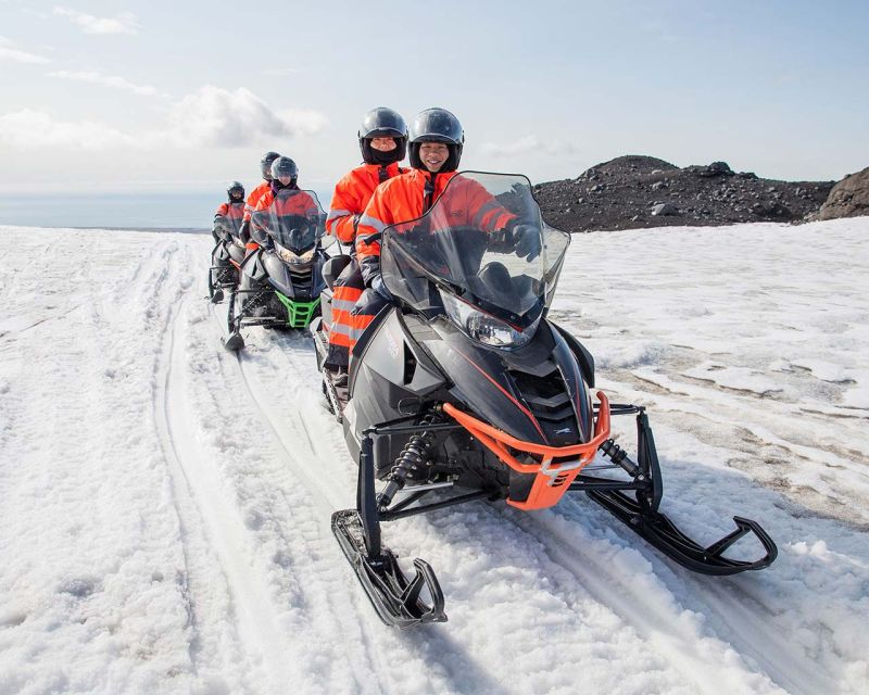 Reykjavik: Iceland South Coast & Glacier Snowmobile Tour - Glacier Snowmobiling Experience