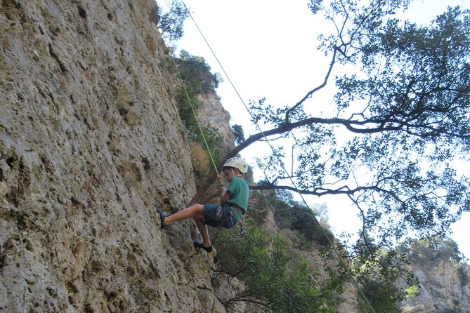 Rock Climbing With a Guide in Chania Therisos Gorge - Children Aged 11+ Welcome