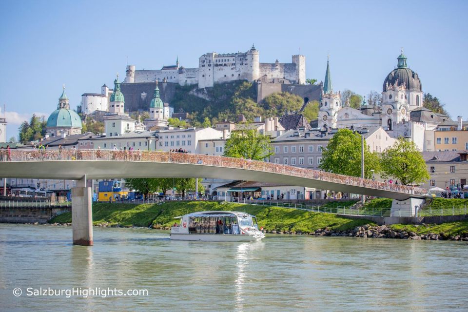 Salzach Cruise and Mozart Concert in the Fortress - Ascending to Hohensalzburg Fortress