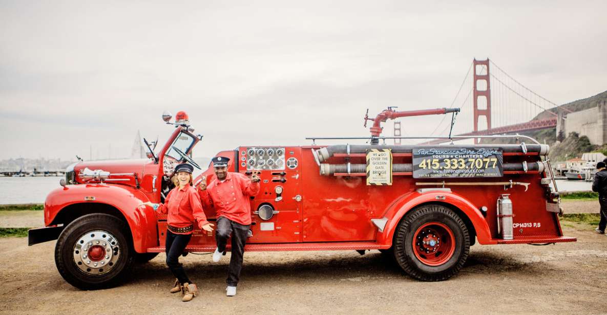 San Francisco Bay: 90-Minute Fire Engine Tour - Experience Highlights