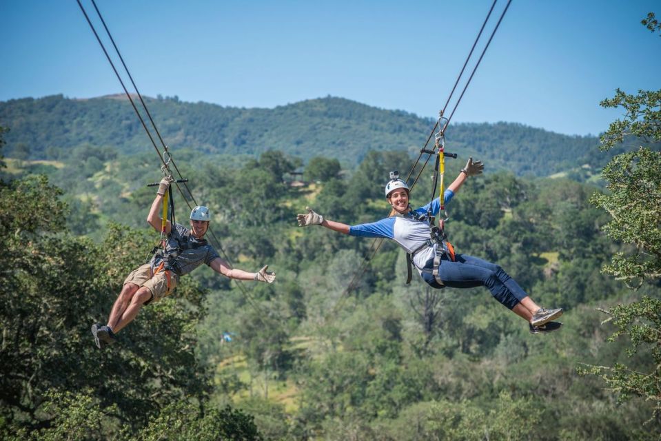 Santa Margarita: Zipline Adventure With 6 Different Ziplines - Inclusions and Whats Covered