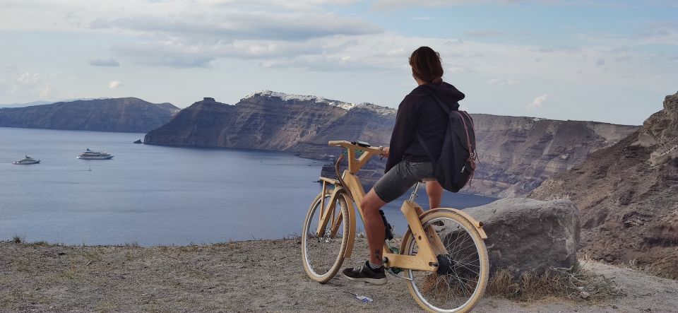 Santorinis Private Wooden E-Bike Tour With Lunch or Dinner - Tour Highlights