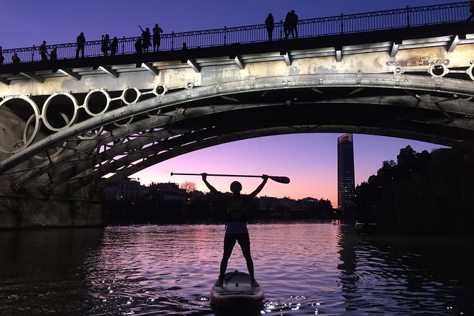 Seville: Sunset in Paddle Surf - Sights From the Guadalquivir River