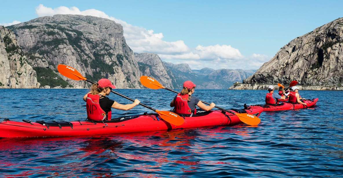 Stavanger: Guided Kayaking in Lysefjord - Exploring Lysefjords Landscapes