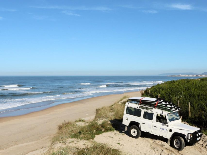 Surf Day at Porto Surf School 3h Surf Lesson With Shuttle - Reservation Details