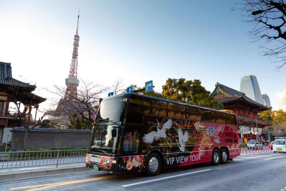 Tokyo: 70MINS Open Top Sightseeing Bus With Audio Guide - Tour Routes