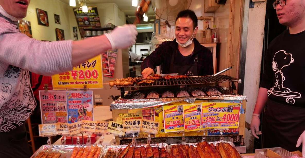 Tokyo: Tsukiji Fish Market Seafood and Sightseeing Tour - Itinerary and Activities