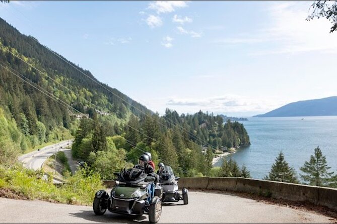 Trike/Ryker Guided Tour 2h on Garda Lake (1 Driver + up to 2 Passengers) - Inclusions