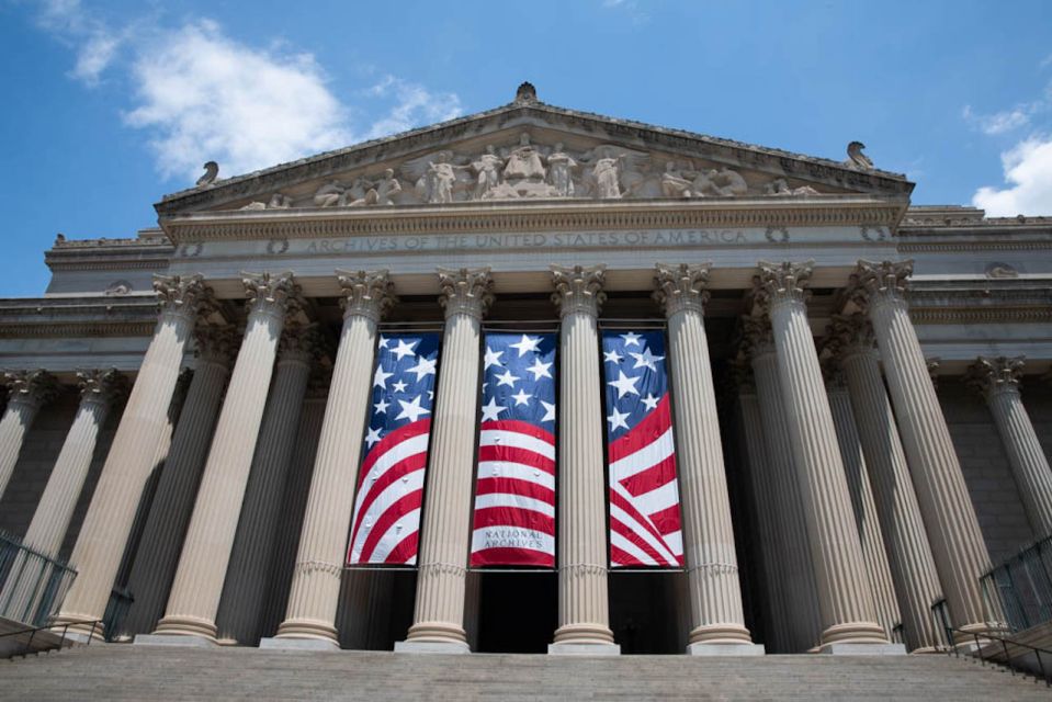 Washington,DC:National Archives & Museum of American History - Itinerary