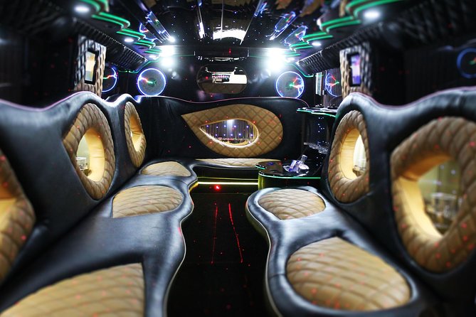 1 Hour Prague Party Hummer Limousine Ride - Limousine Features and Amenities