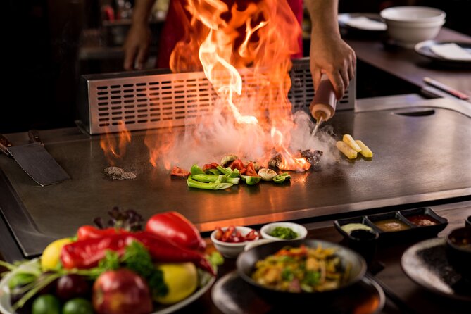 7 Courses Teppanyaki Tasting Menu With Fire Show - Beverage Selection