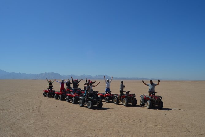 7 Hours Private ATV Quad Safari and Dinner Hurghada - Camel Ride and Dinner Show