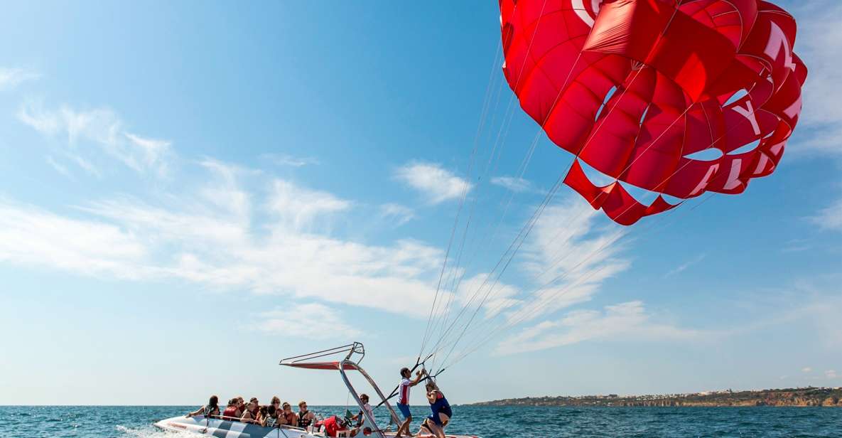 Albufeira: Single, Double or Triple Parasailing Tour - Flight Experience