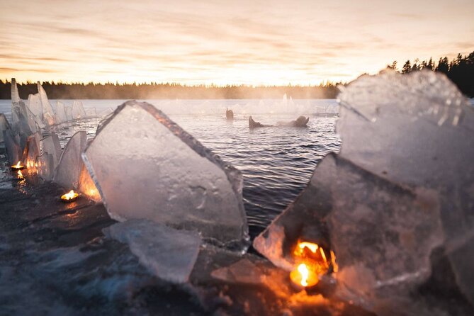 Aurora Arctic Ice Floating in Rovaniemi, Small-group - Transportation and Pickup