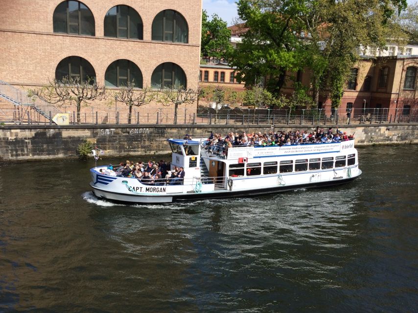 Berlin: Boat Sightseeing Cruise With Audioguide - Pricing and Cancellation