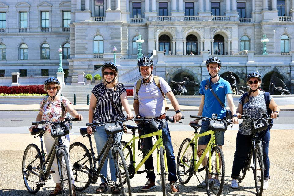 Bike Tour: Capitol Hill, Lincoln Memorial, National Mall - Booking Details