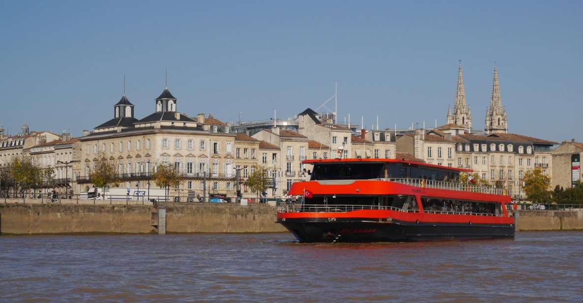 Bordeaux: Lunch Cruise - 3-Course Lunch Menu