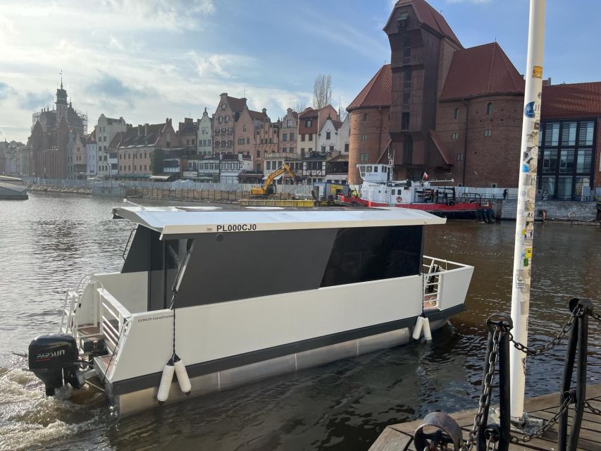 Brand New Tiny Water Bus on Motława River in Gdańsk - Onboard Experience