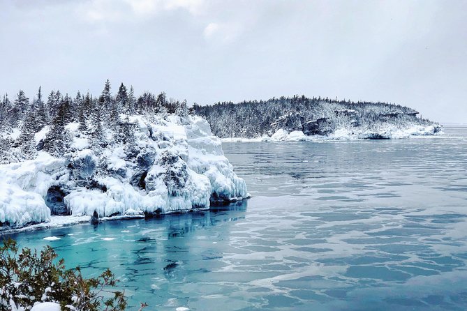 Bruce Peninsula Winter Hike - Visiting Inglis Falls