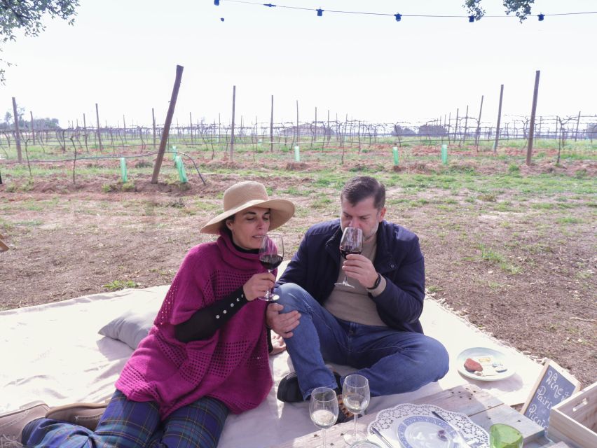 Carvoeiro and Portimão: Algarve Romantic Vineyard Picnic - Curated Gourmet Picnic