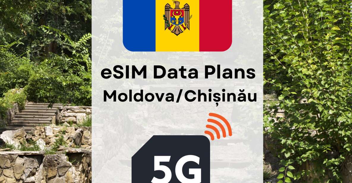 Chișinău: Esim Internet Data Plan Moldova High-Speed 5G - How It Works