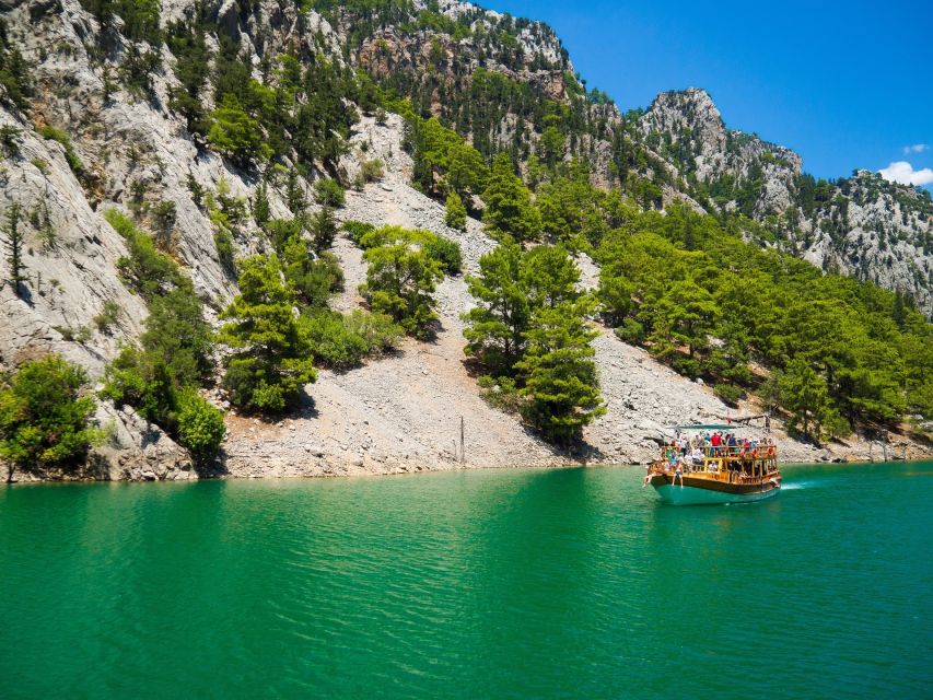 City of Side: Green Canyon Boat Trip With Lunch and Drinks - Inclusions and Highlights